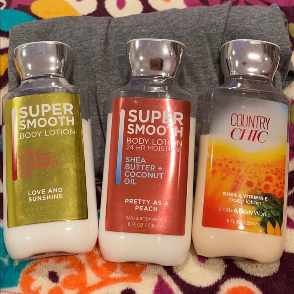 Bath and Body Works Lotions